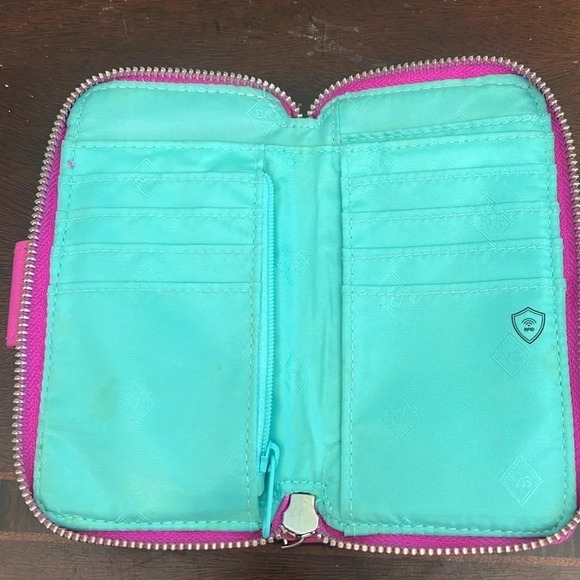 Vera Bradley Modern Medley Glenna RETIRED 2017 Trifold Wallet ID Case - Picture 3 of 5